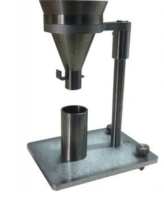 Metodo di ASTM D1895 un'apparecchiatura di collaudo della polvere/tester di densità apparente per plastica